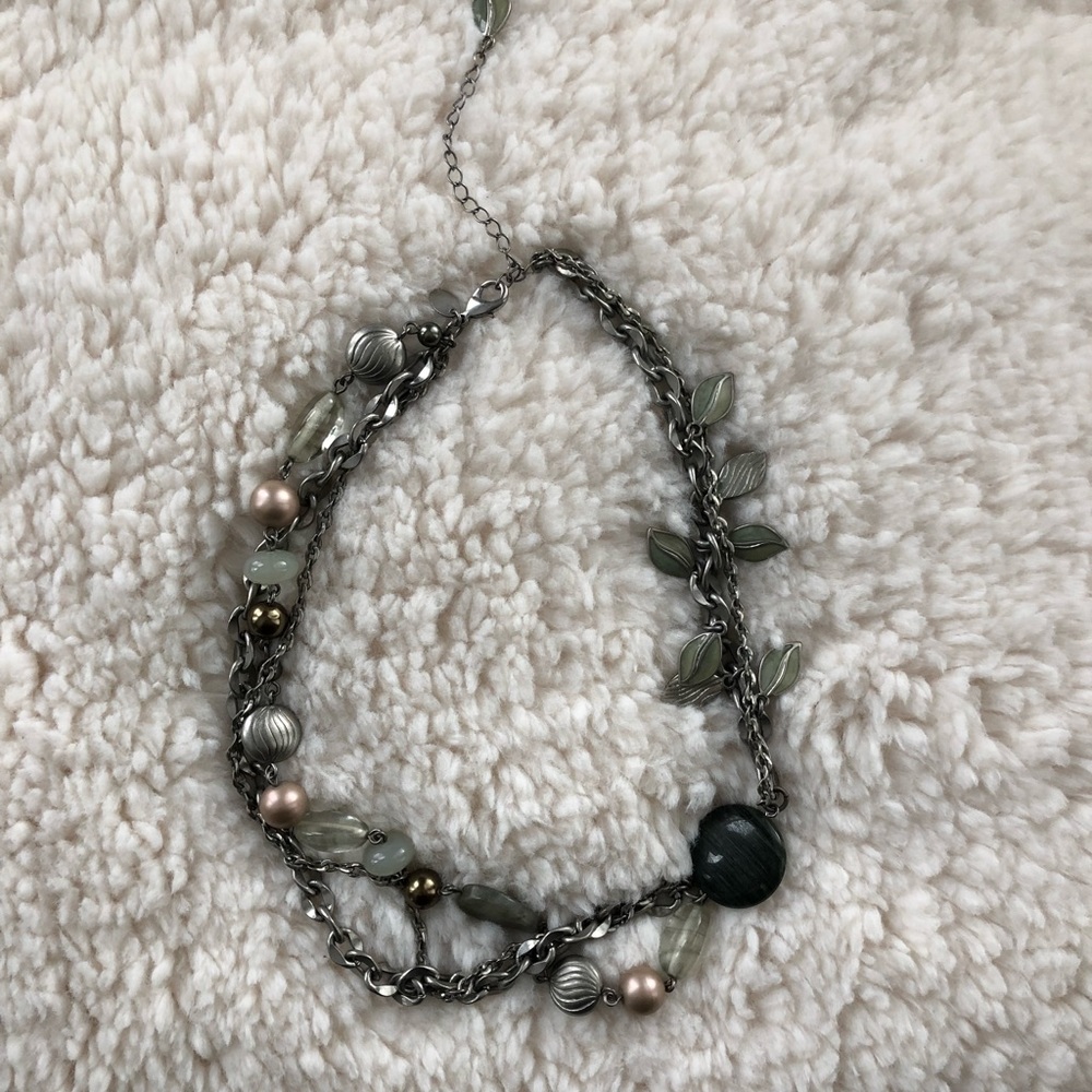 Unique multi-strand Lia Sophia necklace